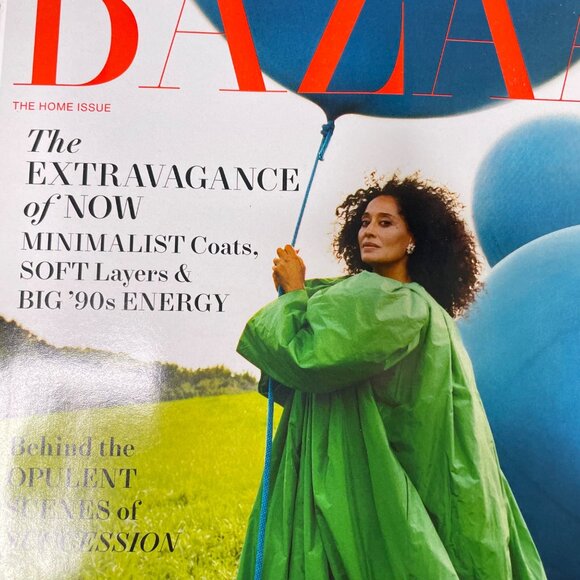 Harpers Bazar Fashion Magazine Home Issue November 2021 Tracee Ellis Ross u - Picture 3 of 11